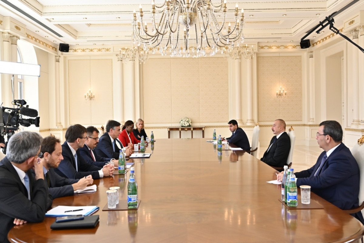 Ильхам Алиев принял председателя Комитета по внешним связям Европейского парламента