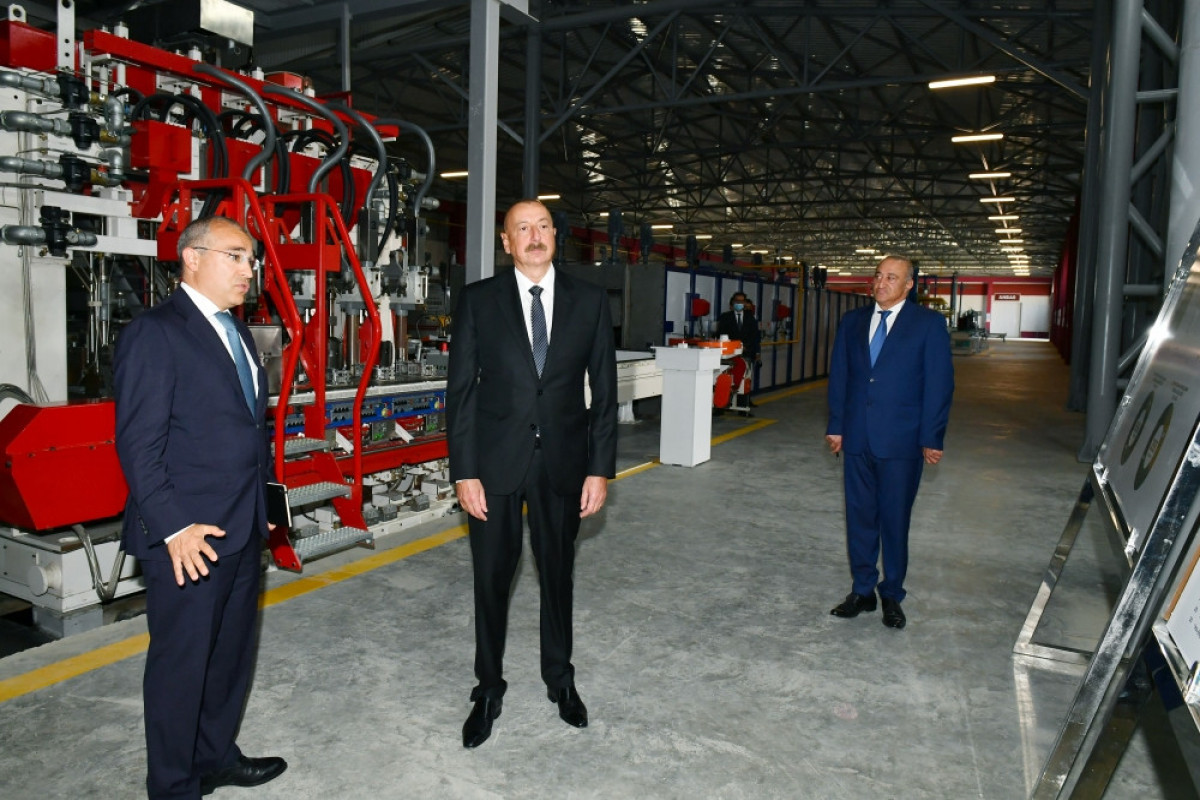 Президент Ильхам Алиев посетил Сумгайыт-ФОТО 