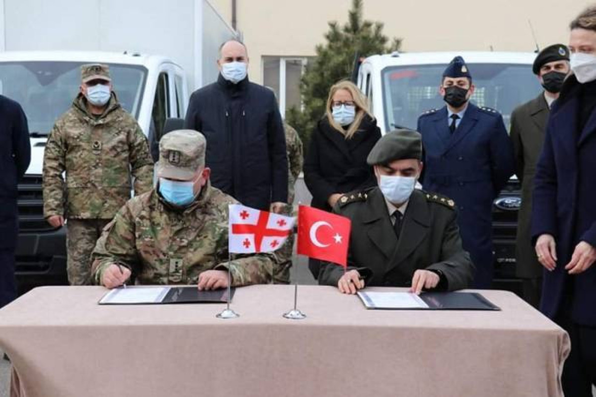 Минобороны Грузии получило от Турции материально-техническое обеспечение