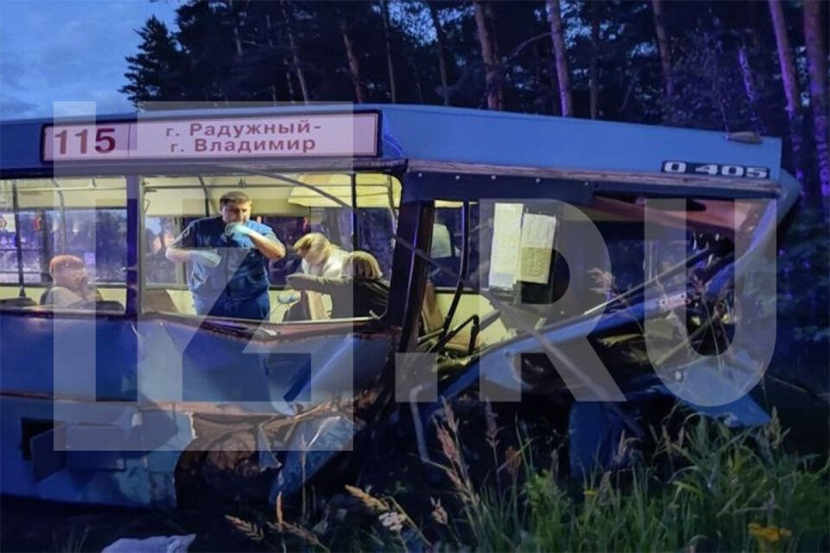 Во Владимирской области столкнулись рейсовый автобус и легковушка, есть жертвы-ФОТО 
