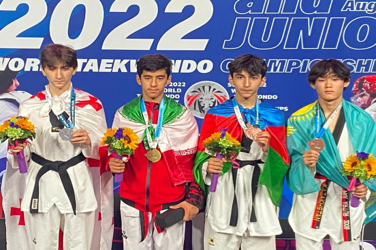Азербайджанские таэквондисты завоевали 4 медали и установили 2 рекорда на чемпионате мира