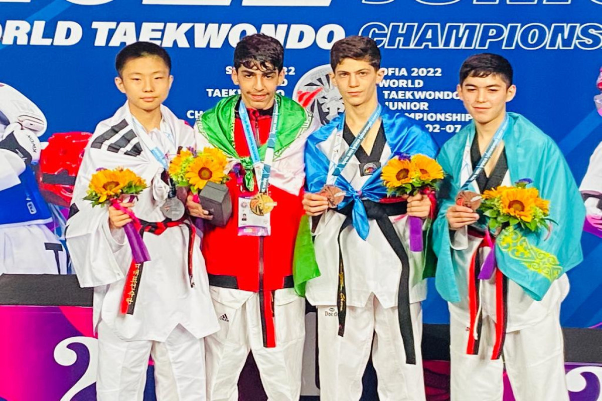 Азербайджанские таэквондисты завоевали 4 медали и установили 2 рекорда на чемпионате мира