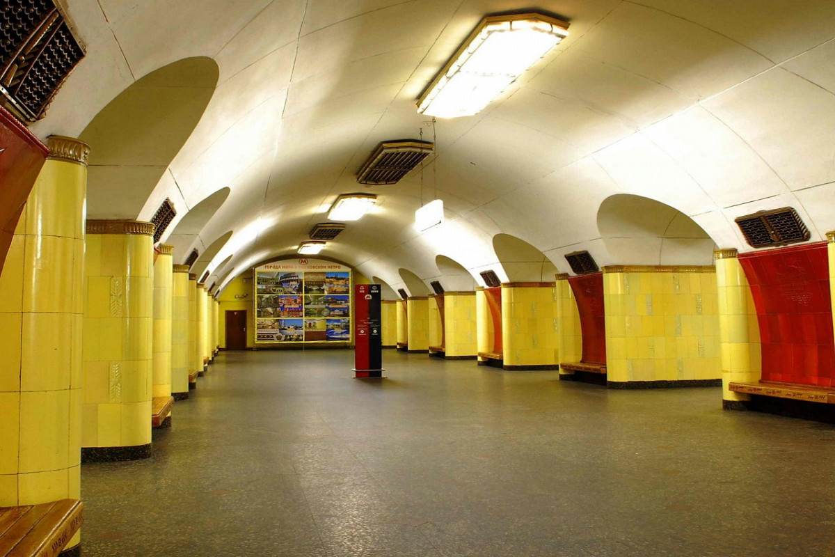Затоплена одна из станций московского метро-ВИДЕО 