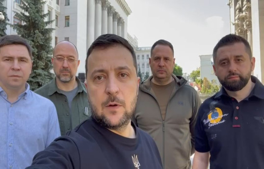 Владимир Зеленский о 100 днях войны: Руководство Украины на своем месте