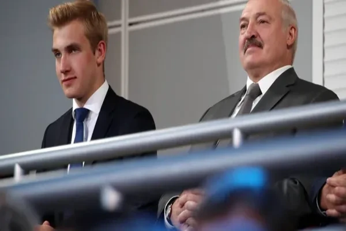 Сын президента Белоруссии Александра Лукашенко Николай