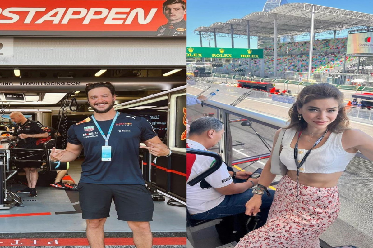 Турецкие звезды засветились на Гран-при Азербайджан Формулы-1-ФОТО 