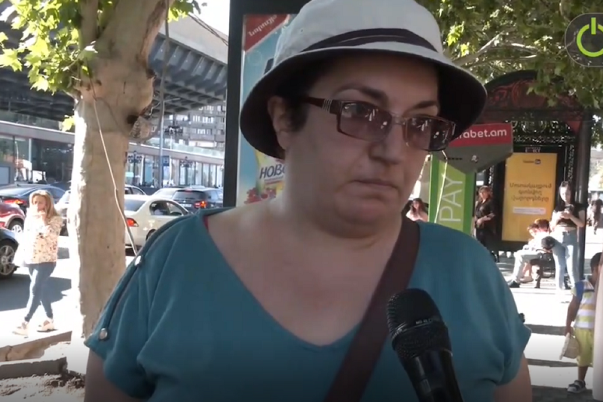 Жительница Еревана: Меня не интересует Карабах, я в поисках пропитания-ВИДЕО 