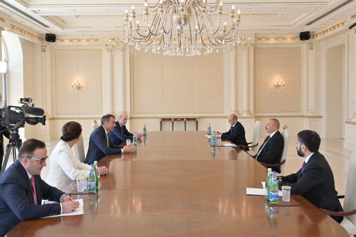 Ильхам Алиев принял генерального исполнительного директора BP