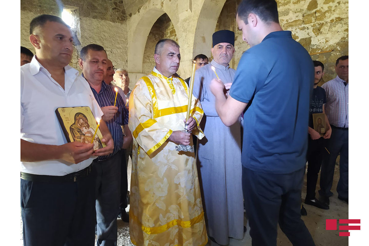 Представители албано-удинской христианской общины совершили поездку в Тертерский район-ФОТО 