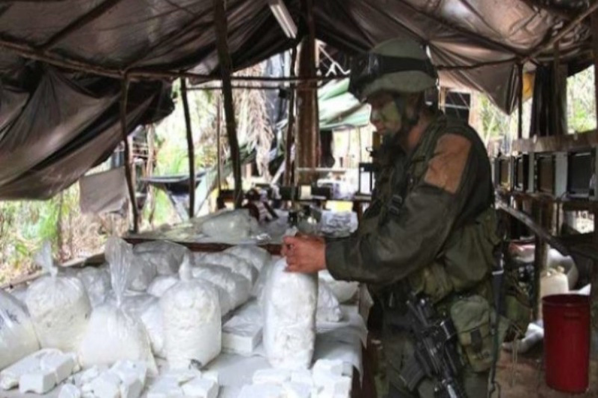 Колумбийские военные конфисковали наркотики на сумму 82 млн. долларов
