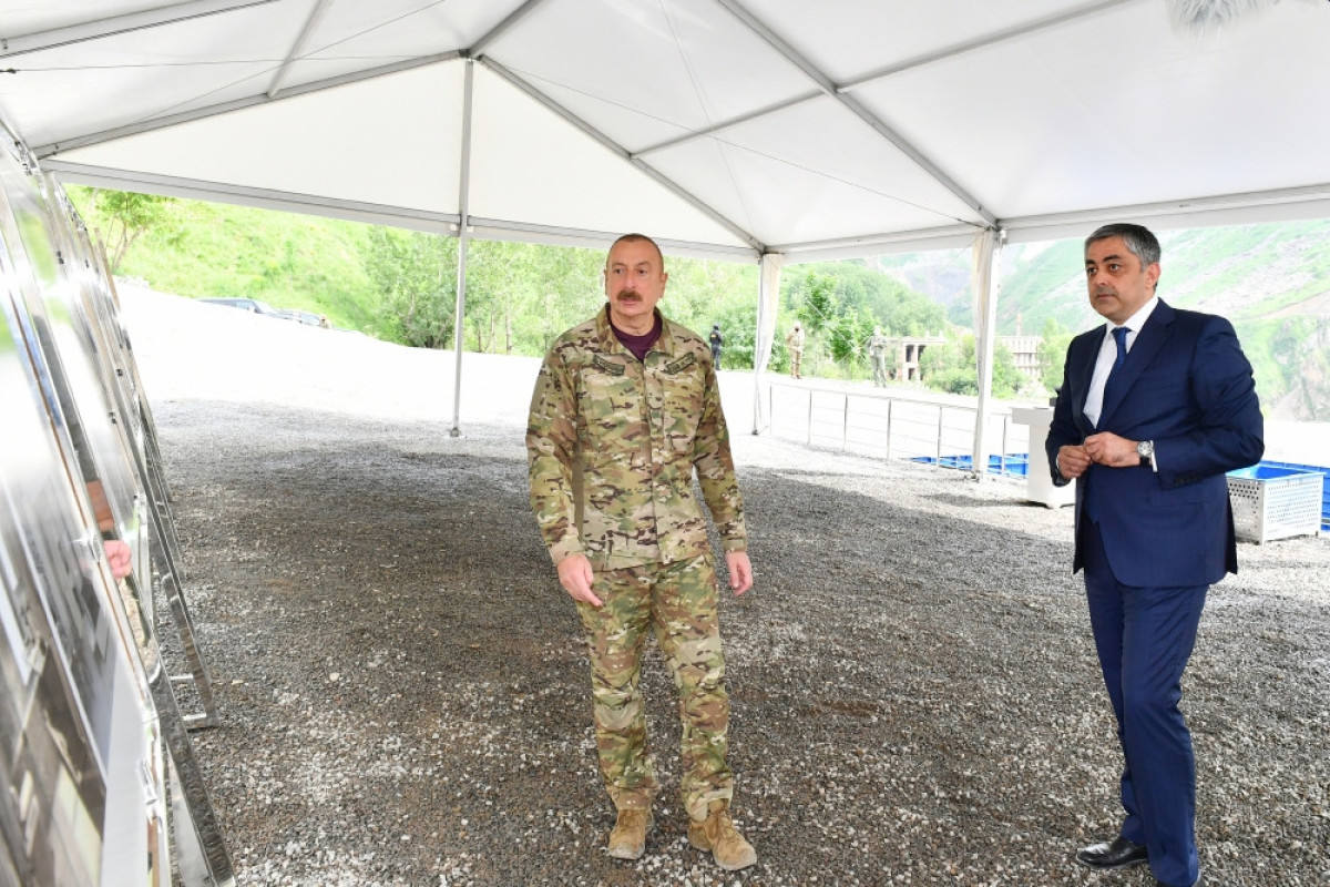 Ильхам Алиев посетил Гейгельский, Кяльбаджарский и Лачинский районы