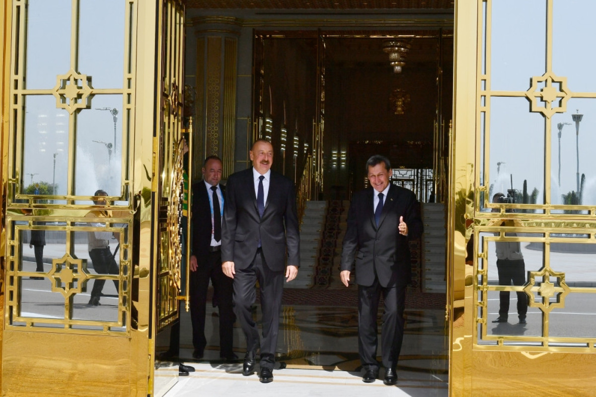 Президент Ильхам Алиев совершил визит в Туркменистан-ФОТО 
