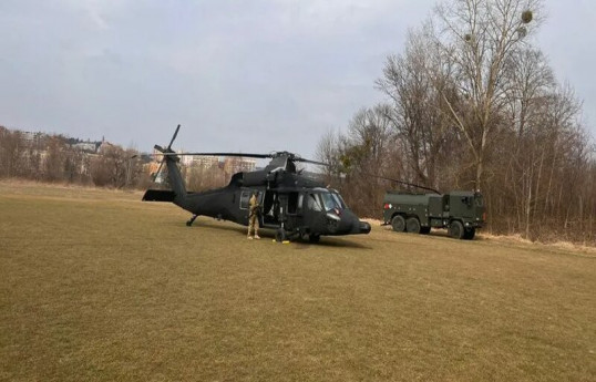Украинская делегация на вертолетах улетала с места переговоров с Россией