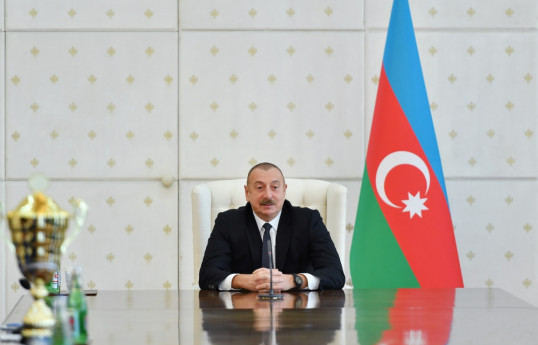 Президент Азербайджана Ильхам Алиев