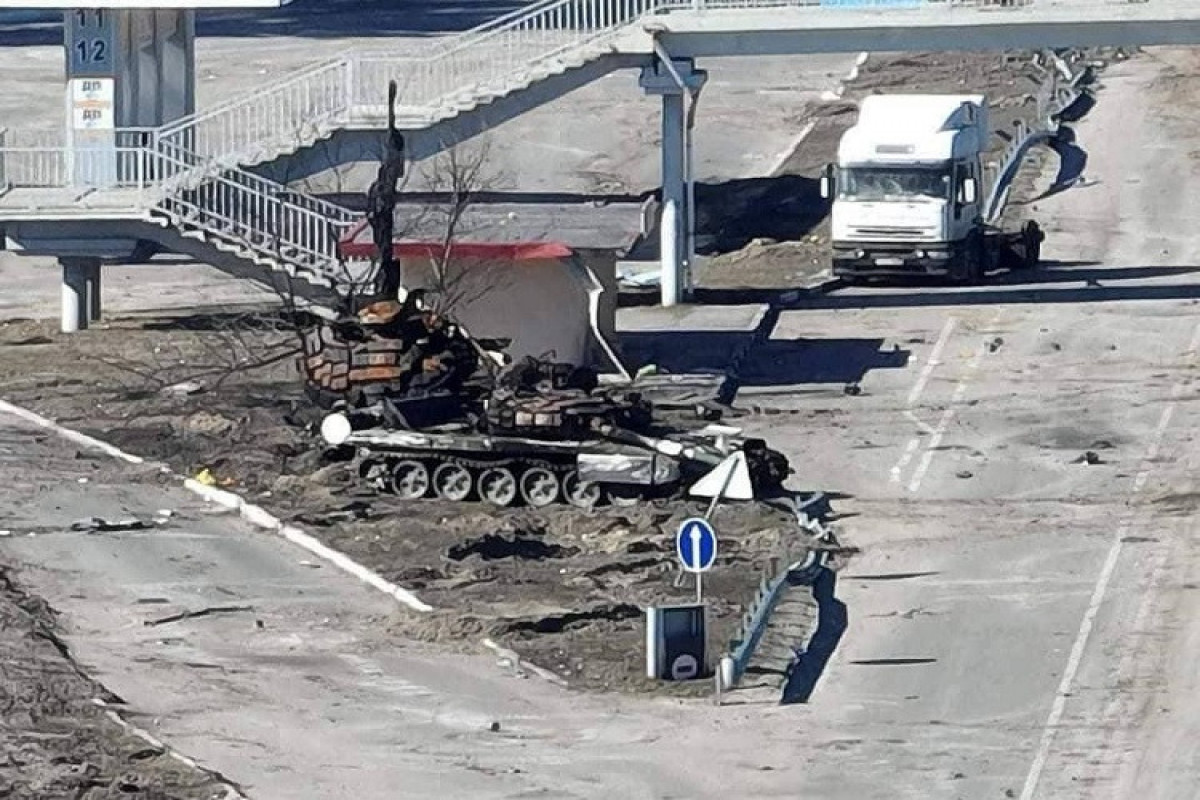 ВС Украины опубликовали фотографии уничтоженной под Киевом российской техники -ФОТО 