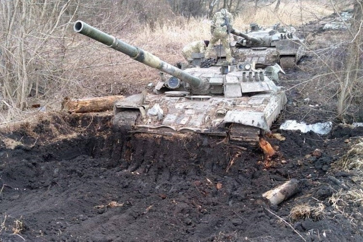 Российские танки на Украине