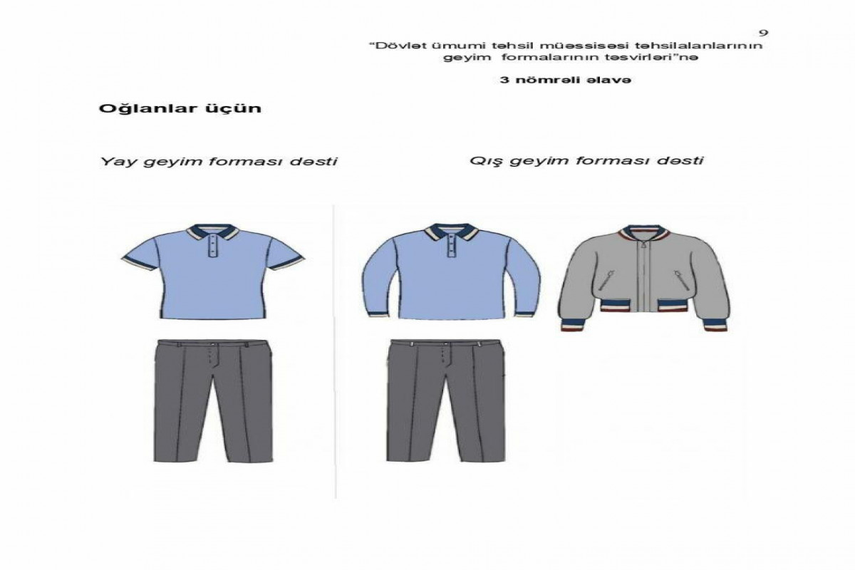 Рубашка, юбка, брюки: какая форма будет у школьников в Азербайджане? – ФОТО 