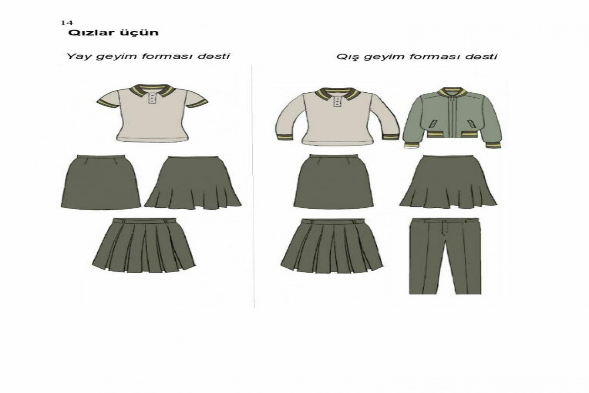 Рубашка, юбка, брюки: какая форма будет у школьников в Азербайджане? – ФОТО 