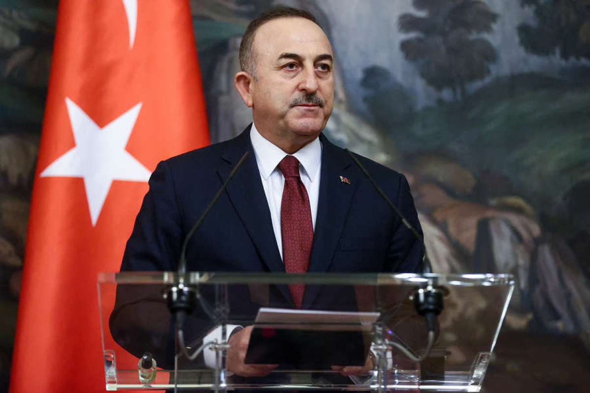 Глава Министерства иностранных дел Турции Мевлют Чавушоглу
