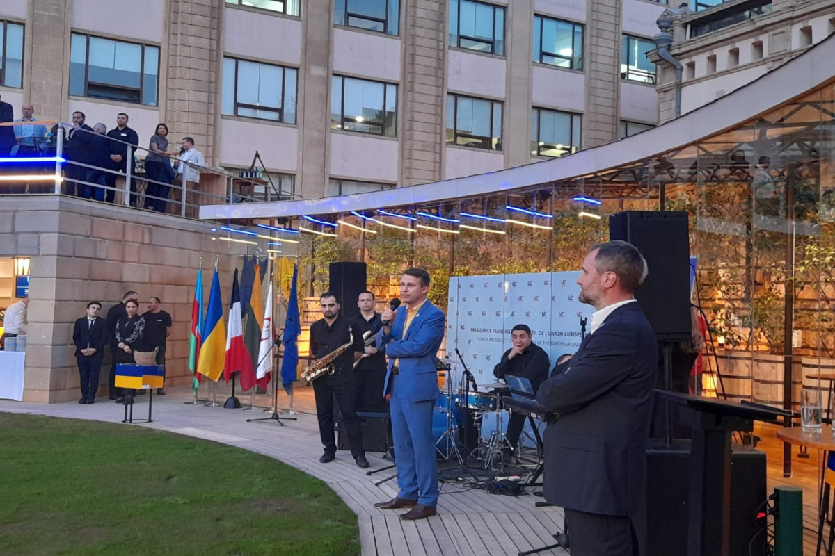 В Баку прошло мероприятие в поддержку Украины-ФОТО 