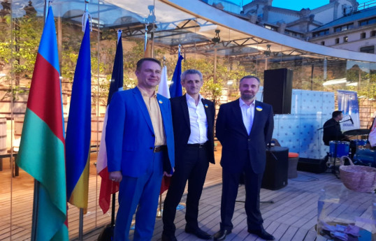 В Баку прошло мероприятие в поддержку Украины-ФОТО 