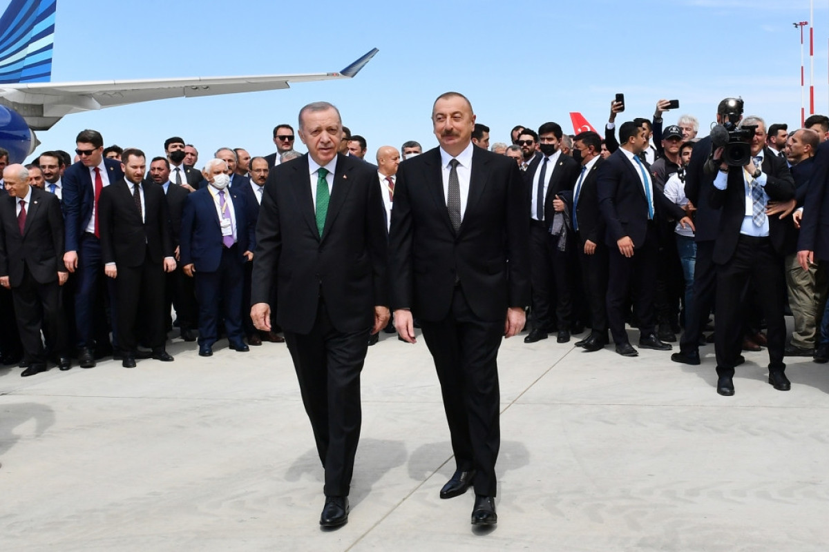 Ильхам Алиев принял участие в открытии аэропорта в Турции -ФОТО -ОБНОВЛЕНО-2 