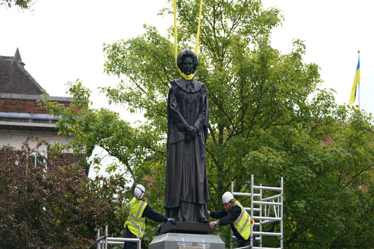 Статуя Маргарет Тэтчер