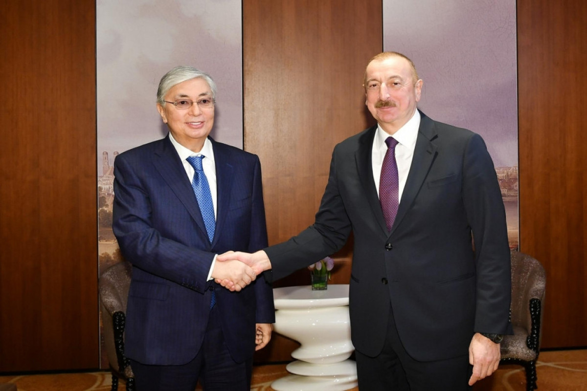 Ильхам Алиев пригласил президента Казахстана в Азербайджан