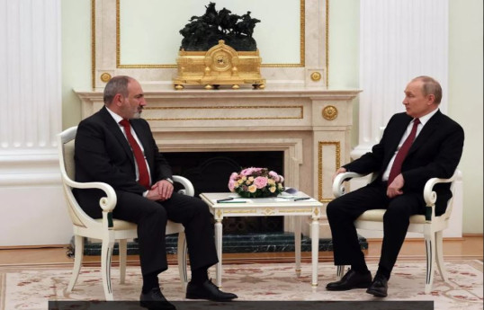 Путин провел переговоры с Пашиняном