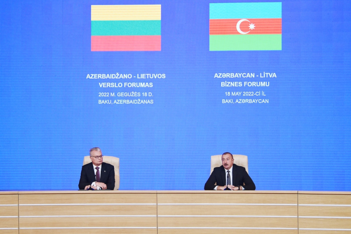 В Баку состоялся азербайджано-литовский бизнес форум -ФОТО -ОБНОВЛЕНО 
