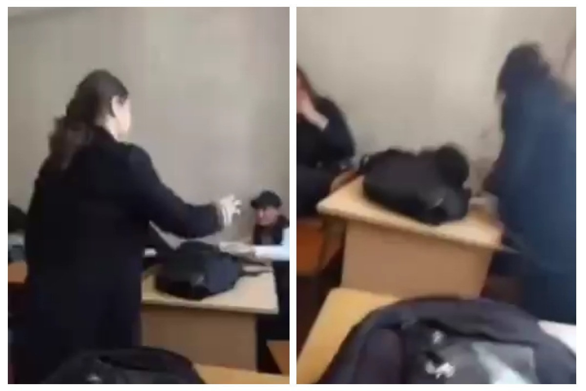 В Минобразования Азербайджана прокомментировали случай избиения ученика учителем-ВИДЕО 