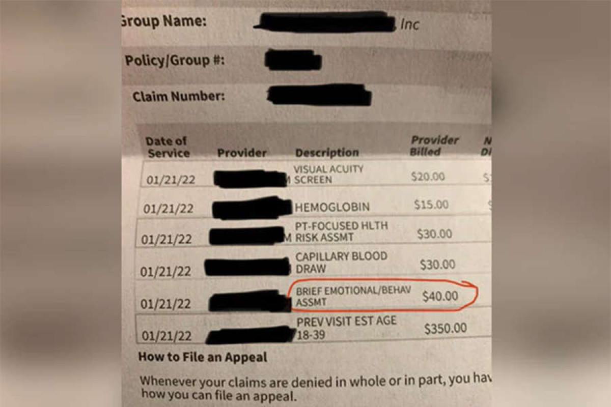 В США пациентка получила счет в $40 за слезы на приеме у врача