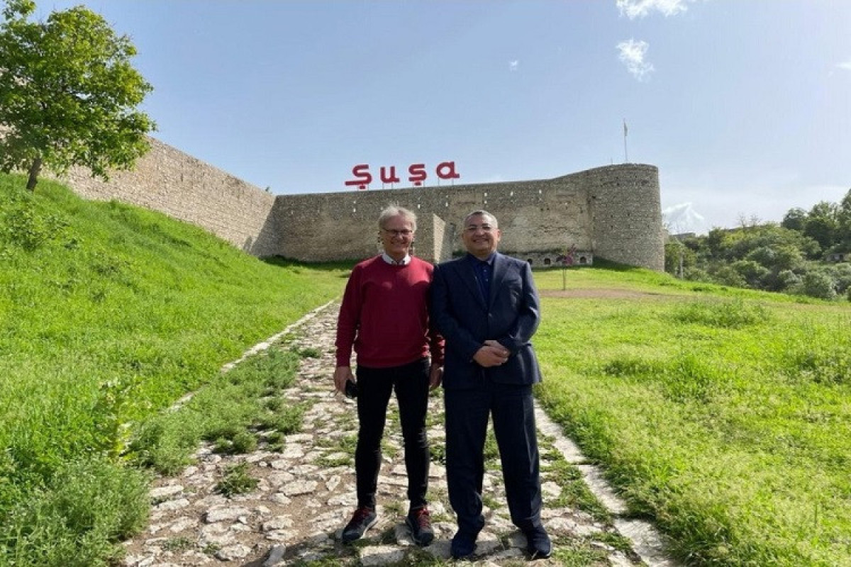 Посол Германии в Азербайджане побывал в Шуше