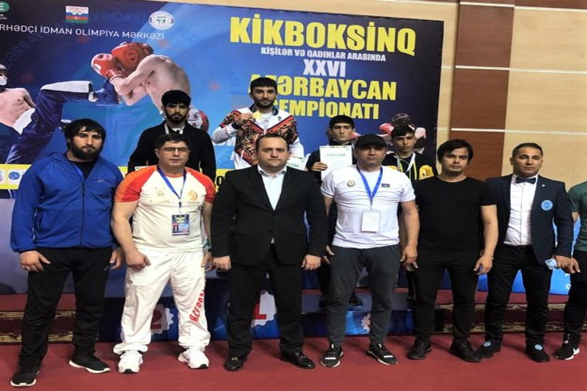 Команда МЧС Азербайджана по кикбоксингу блестяще выступила на первенстве страны-ФОТО 