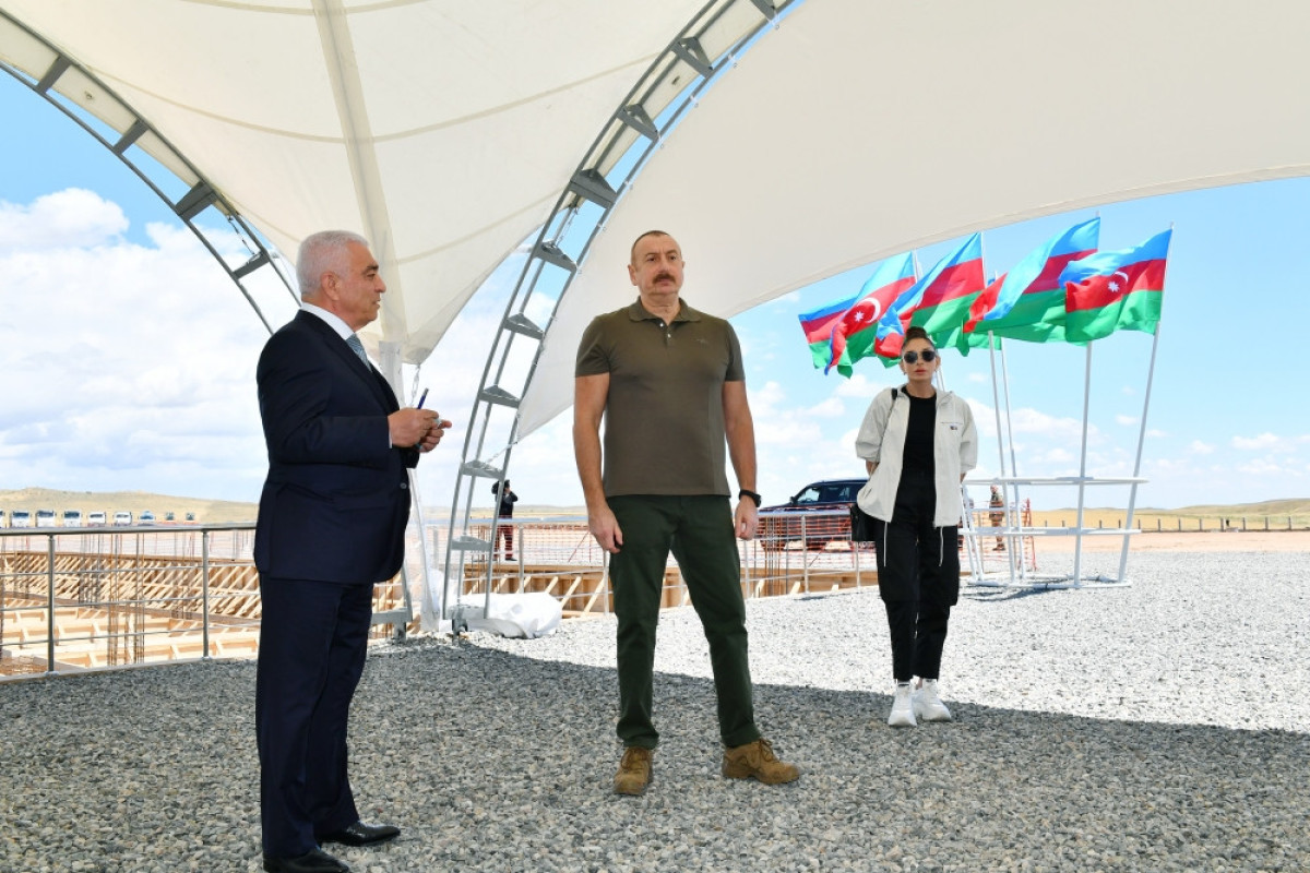 Ильхам Алиев и Мехрибан Алиева посетили Физулинский и Джабраильский районы-ФОТО 