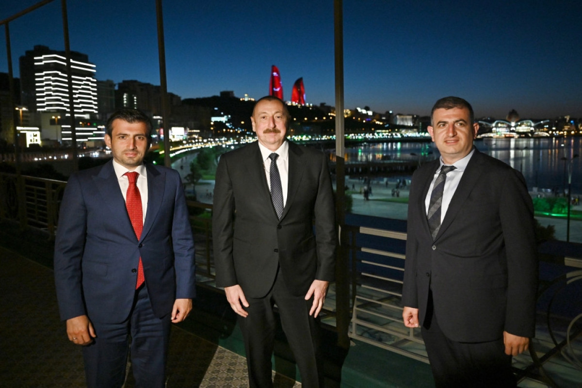 Состоялась встреча президентов Азербайджана и Турции-ФОТО 