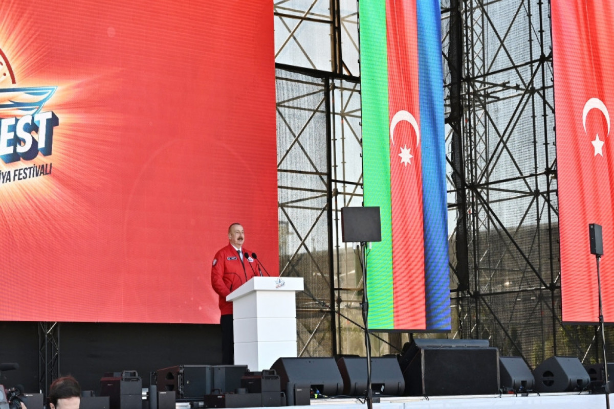 Ильхам Алиев и Реджеп Тайип Эрдоган приняли участие на фестивале TEKNOFEST Azərbaycan - ВИДЕО -ОБНОВЛЕНО 