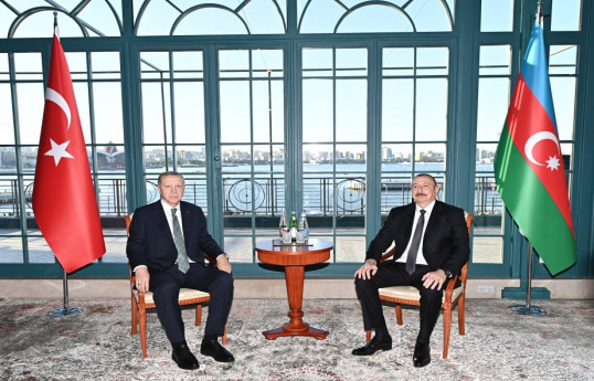 Состоялась встреча президентов Азербайджана и Турции-ФОТО 