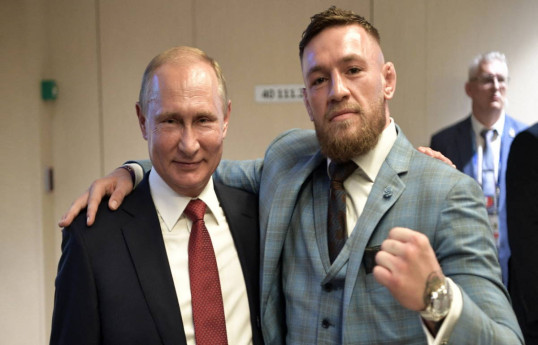 Зеленский раскритиковал Макгрегора за фото с Путиным