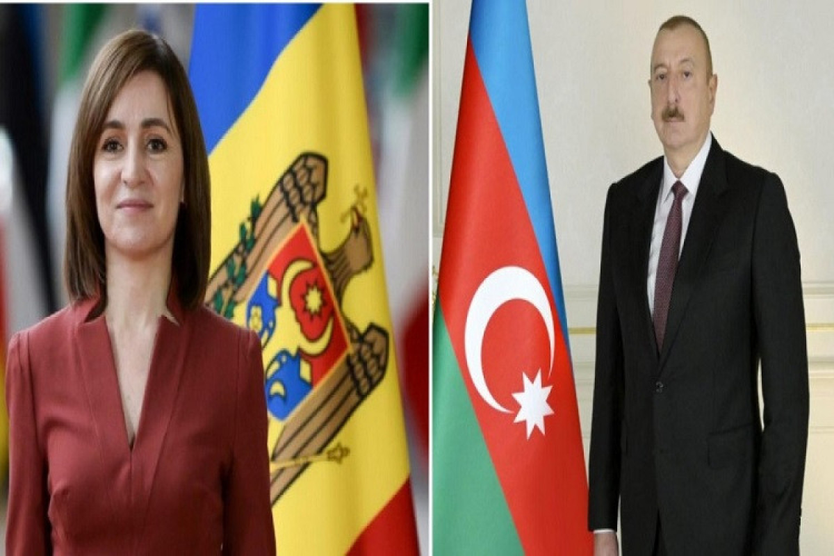 Майя Санду поздравила Ильхама Алиева с Днем независимости Азербайджана
