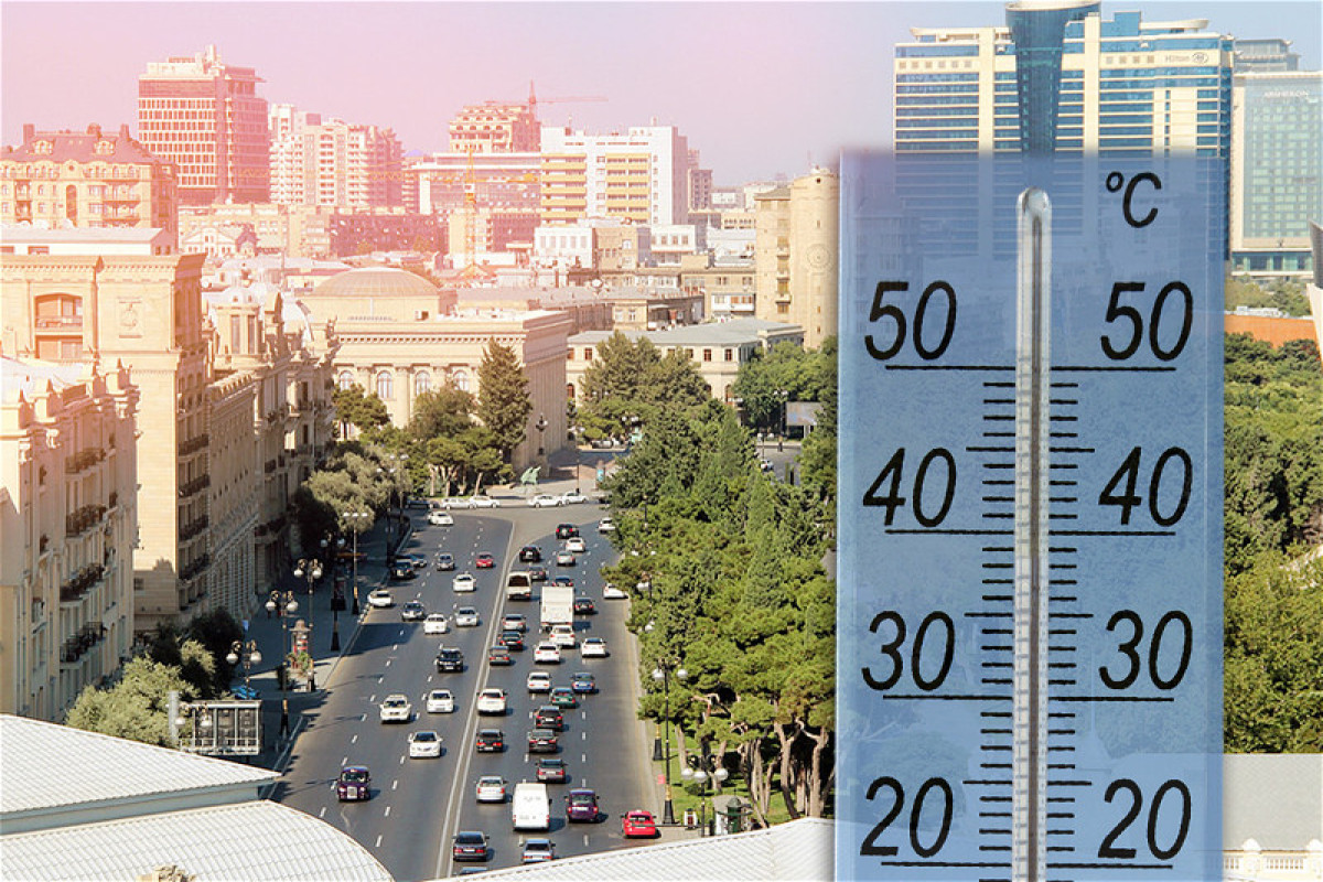 В июне в Баку будет до сорока градусов тепла-ПРОГНОЗ ПОГОДЫ 