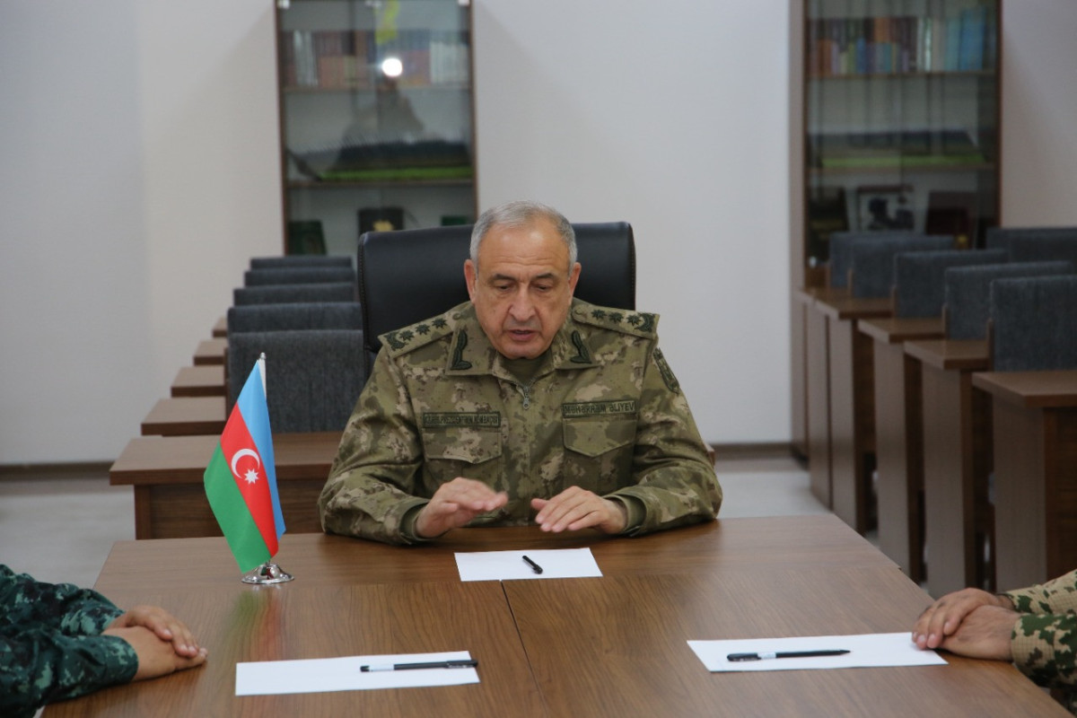 Магеррам Алиев передал поручения президента по укреплению боеспособности ВС в Нахчыване