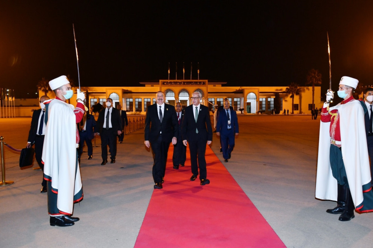 Завершился визит Президента Азербайджана Ильхама Алиева в Алжир 