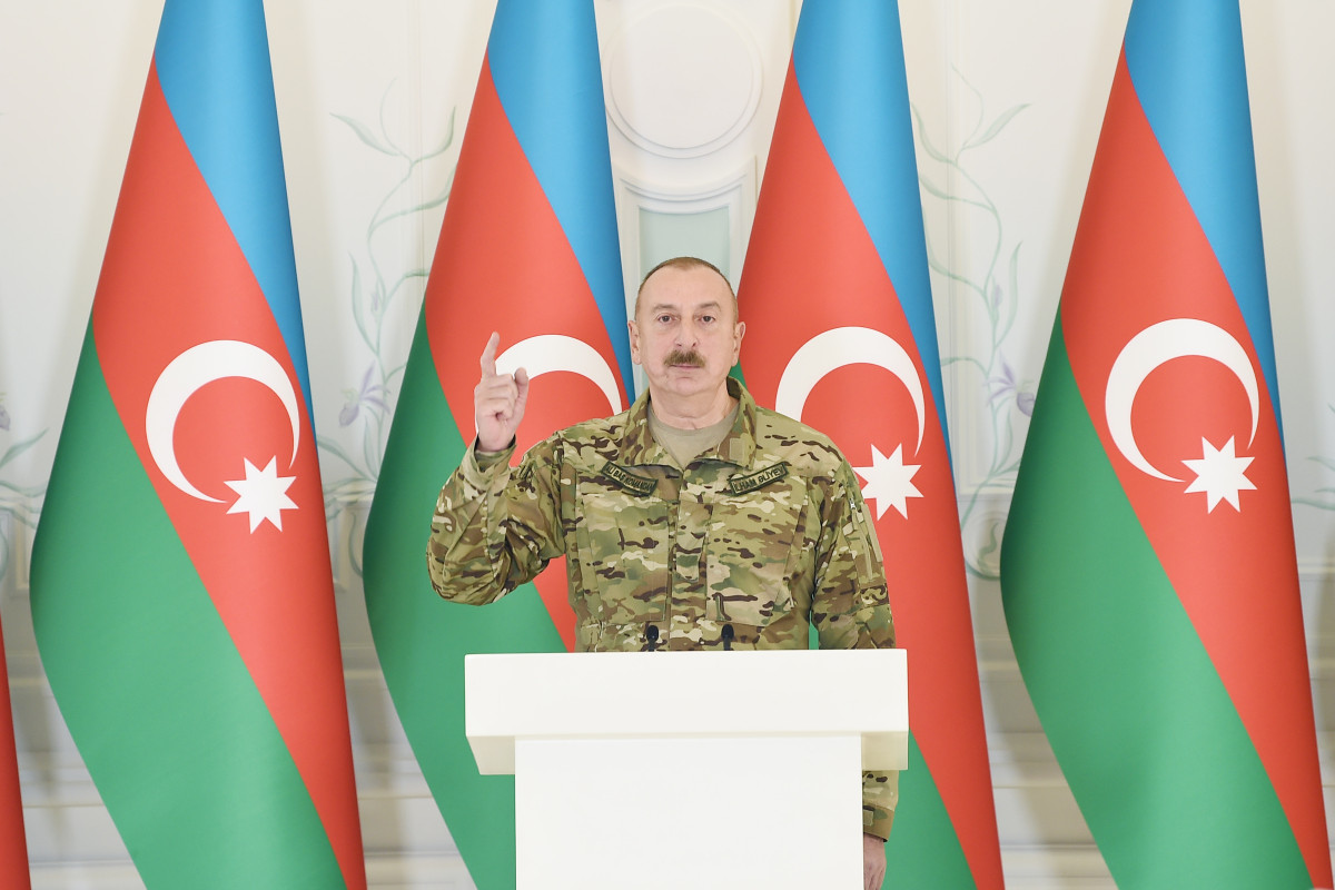 В День Победы президент Ильхам Алиев посетил Шушу-ФОТО 