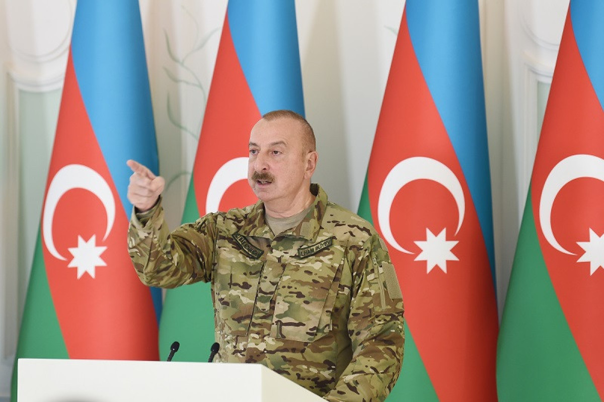 В День Победы президент Ильхам Алиев посетил Шушу-ФОТО 