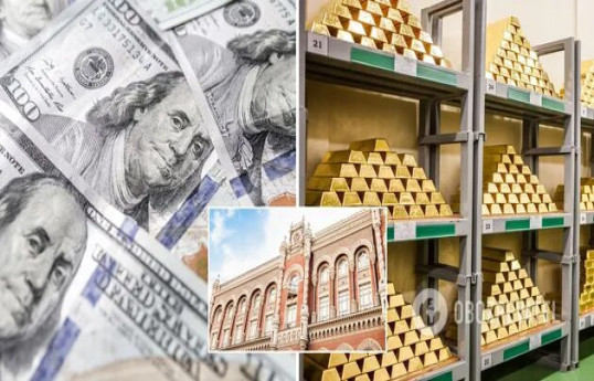 За год Украина потеряла 15% валютных резервов