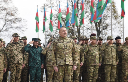 В День Победы президент Ильхам Алиев посетил Шушу-ФОТО 
