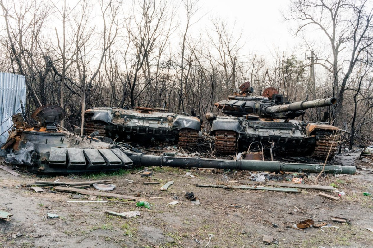 В Донбассе уничтожена российская военная колонна