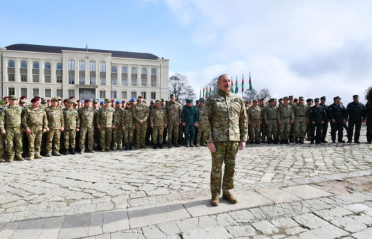 В Шуше о Шуше и победоносной армии – ГОРДОСТЬ ИЛЬХАМА АЛИЕВА 