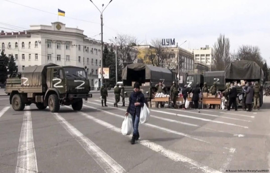 ВС России полностью ушли из Херсона 